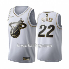 Dres Miami Heat Jimmy Butler 22 Nike 2019-20 Bijela Golden Edition Swingman